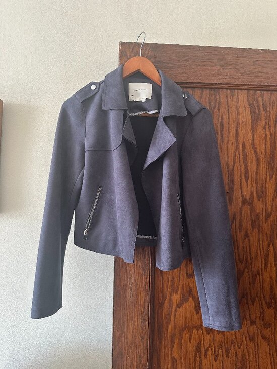 Anthropologie Jackets & Blazers - Suede Moto jacket